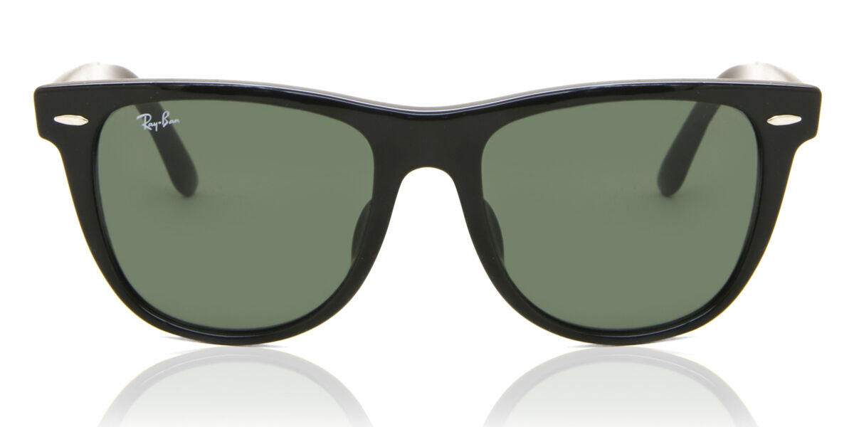 Ray-Ban WAYFARER RB2140-F 901⭐︎美品⭐︎ Ray-Ban RB2140F Original Wayfarer Asian Fit 901 方形Semi Glossy